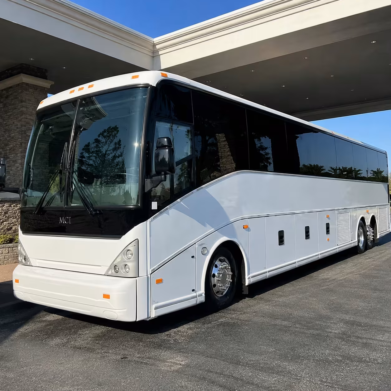 multi stop league city employee bus rentals across bay area houston