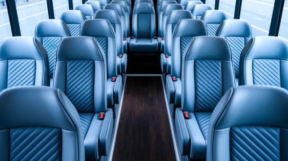 20 passenger minibus interior