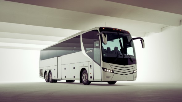 50 passenger charter bus league city