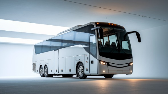 55 passenger charter bus league city
