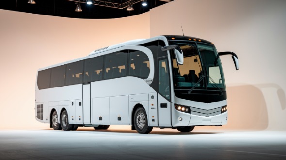 56 passenger charter bus league city