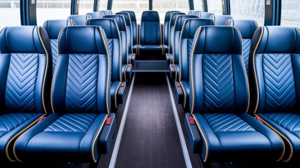 league city 15 passenger minibus inside
