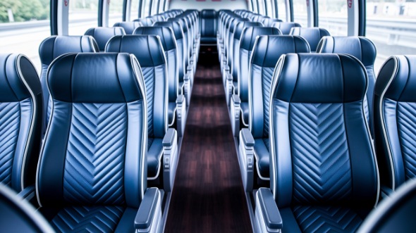 league city 54 passenger charter bus rental