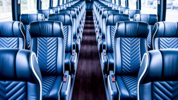 league city 55 passenger charter bus rental