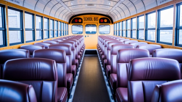 league city school bus rental inside