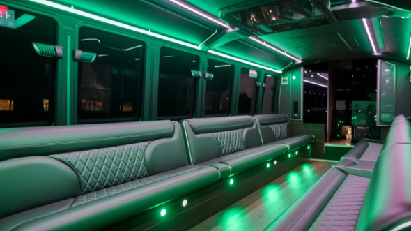 party bus rental interior league city