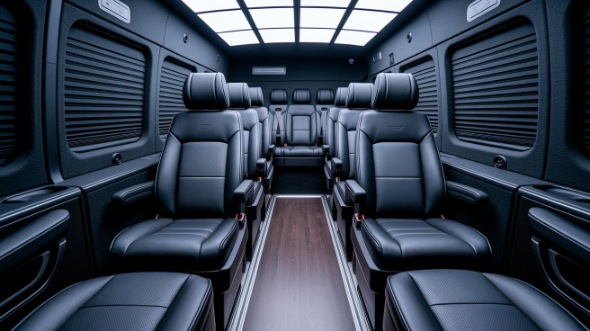 sprinter van with driver interior league city
